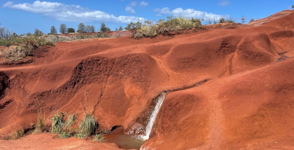 Red Dirt Waterfall